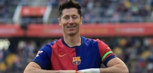 برشلونة يعبر ألافيس بصعوبة وليفاندوفسكي يحسم المواجهة بهدف ثمين