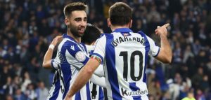 ريال سوسيداد يعبر أوساسونا بثنائية ويتأهل إلى نصف نهائي كأس الملك